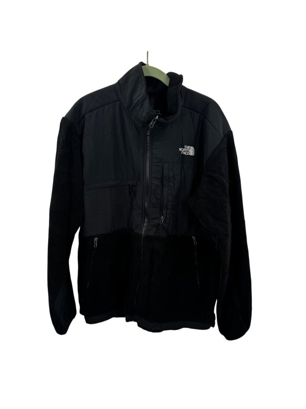 The North Face Hybrid Fleece Softshell Jacket Black Mens Size Large